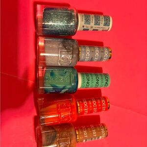 DC Gel Vibrant Nail Polish lot of 5